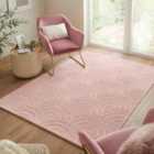 Concept Looms Maze Area Rug Dusty Pink 220 x 160 cm