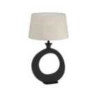Eglo Diezma Black And Natural-coloured Table Lamp