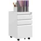 Vinsetto Filing Cabinet w/ Lock and Hanging Bar for Letter A4 Legal