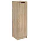 vidaXL Shoe Cabinet Sonoma Oak 30X35X100 Cm Engineered Wood