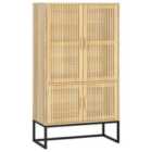 vidaXL Highboard 70X35X125 Cm Engineered Wood