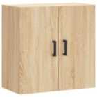 vidaXL Wall Cabinet Sonoma Oak 60X31X60 Cm Engineered Wood