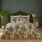 Furn. Leilani Printed Floral Single Duvet Cover Set Multicolour