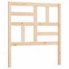 vidaXL Bed Headboard 96X4X104 Cm Solid Wood Pine