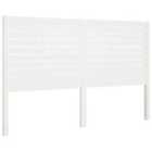 vidaXL Bed Headboard White 166X4X100 Cm Solid Wood Pine