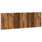 vidaXL Wall Headboard Old Wood 240X1.5X80 Cm Engineered Wood