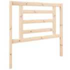 vidaXL Bed Headboard 96X4X100 Cm Solid Wood Pine