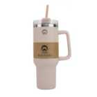 RESTORE Roomy Stainless Steel Tumbler 1120ml with Straw Lid - Taupe