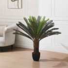 Garden Sanctuary 113 Cm Artificial Potted Cycas Tree For Decoration