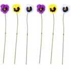 Garden Gear Metal Pansy Stake Pack of 6