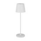 EGLO CABOZO LED White Portable Outdoor Table Lamp