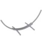 Outsunny 3(m) Wooden Hammock Stand for Garden, Patio, Grey