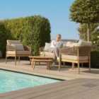 Maze New Porto 2 Seat Sofa Set - Sandstone