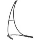 Outsunny Hammock Chair Stand w/ Extra Large Base, Hanging Hammock Stand Only