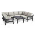 Maze New York U-Shaped Sofa Set / Dove Grey