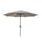 Maze Capri 3.5M Round Parasol / Clay Beige