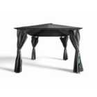 Royalcraft Titan 3mx3m Galvanised steel gazebo grey complete