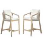 Kettler Cora Rope High Dining Chair PAIR