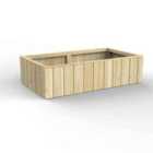 Forest Garden Low Level Lapline Planter- Rectangular (Home Delivery)