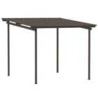Outsunny 3 x 3(m) Waterproof Metal Pergola Easy to Assemble Lean to Pergola