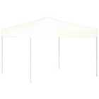 vidaXL Folding Party Tent White 3x3 m