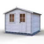 Shire Avesbury 10 ft x 10 ft 19 mm Log Cabin