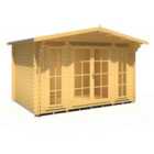 Shire Epping 12 ft x 8 ft 28 mm Log Cabin