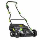 Dellonda 1500W Electric 2-in-1 Scarifier, 5-Heights, 36cm Cutting Width, 45L Grass Bag, 10m Cable - DG216