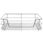 3 X KUKoo Kitchen Pull Out Storage Baskets Â 600Mm Wide Cabinet
