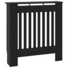 Vidaxl Mdf Radiator Cover Black 78 Cm