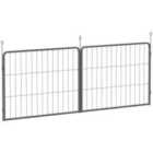 PawHut 2 Piece Dog Pen Expansion Pack for 60cm High Pet Playpen for S Dogs