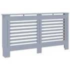 Vidaxl Radiator Cover Anthracite 152X19X81 Cm Mdf