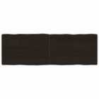 Vidaxl Table Top Dark Brown 180X60X(2-6) Cm Treated Solid Wood Live Edge