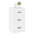 Vidaxl Sideboard White 40X33X70 Cm Engineered Wood