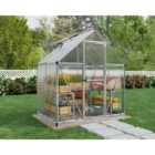 Palram Canopia Mythos Silver Greenhouse - 6 x 4ft