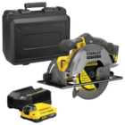 Stanley FatMax V20 SFMCS500D1K-GB 18V Cordless Circular Saw with 1 x 2.0Ah Battery