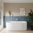 Balterley Back To Wall Freestanding Bath - 1700x750