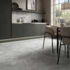 Wickes Onyx Grey Ice Polished Porcelain Wall & Floor Tile - 600 x 600mm