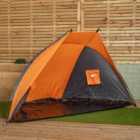 Samuel Alexander 115cm x 210cm Portable Pop up Sun Shade Beach Tent with Carry Handle