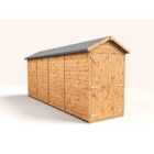 Empire Modular Apex 4x16ft Wooden Garden Shed Double Door