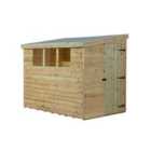 Empire 3000 Pent 6x4ft Wooden Garden Shed Door Right Side Panel