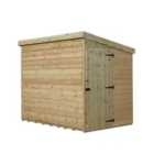 Empire 2000 Pent 8x5ft Wooden Garden Shed Door Right Side Panel