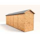 Empire Modular Apex 4x20ft Wooden Garden Shed Double Door