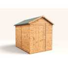 Empire Modular Apex 6x8ft Wooden Garden Shed Single Door No Windows