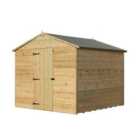 Empire 9000 Premier Apex Shed 8x8ft Wooden Garden Shed