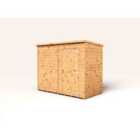 Empire Modular Pent 8x4ft Wooden Garden Shed Single Door