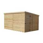 Empire 2000 Pent 8x8ft Wooden Garden Shed Door Right Side Panel