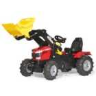 Massey Ferguson 8650 Kids Ride On Tractor with Frontloader and Pneumatic Tyres