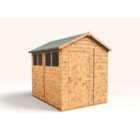 Empire Modular Apex 6x8ft Wooden Garden Shed Windows