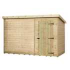 Empire 1000 Pent 9x6ft Wooden Garden Shed Door Right